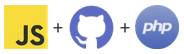 JavaScript, GitHub e PHP